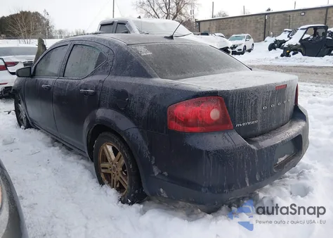 2013 Dodge Avenger Sxt from USA, damaged, VIN 1C3CDZCB7DN541501